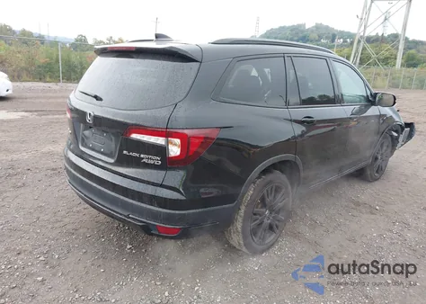 2022 Honda Pilot Awd Black Edition from USA, damaged, VIN 5FNYF6H71NB034463